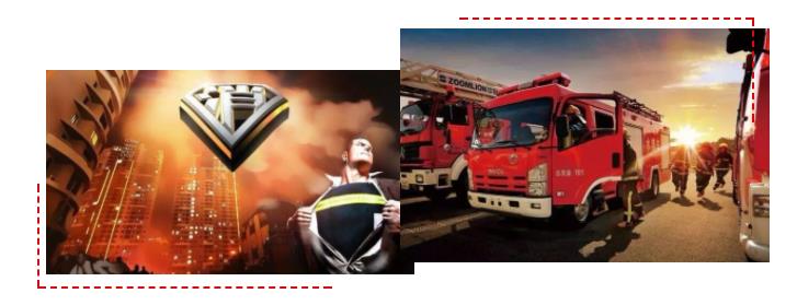 龍勝管走進消防大隊慰問我們“最可愛的人”，共續(xù)軍民魚水情