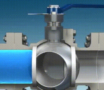 看完這個(gè)一字型閥門開關(guān)示意圖，了解原理后啥都不是事兒