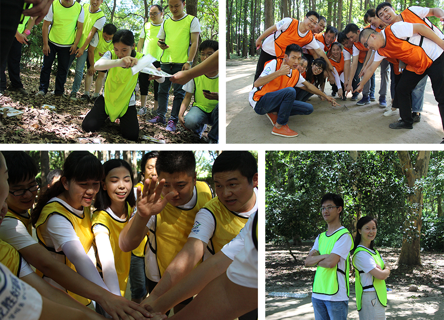 龍勝管拓展訓(xùn)練燃爆夏日，我們“激情不減，活力無限”