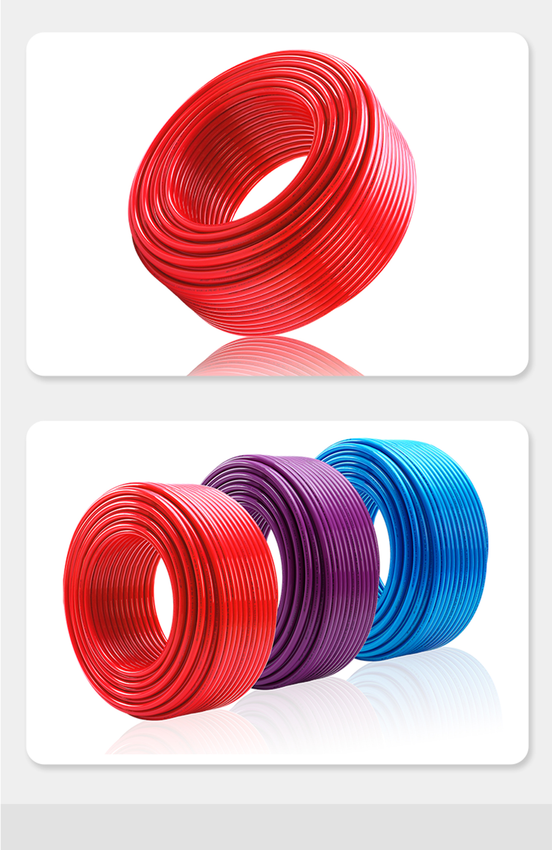 龍勝管橙紅色PERT地暖管